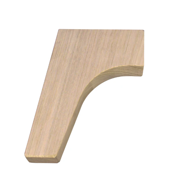150mm Mid-Century Splayed Leg (Oak)