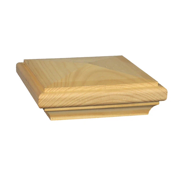 Pyramid Fence Post Capitals for 125sq Post