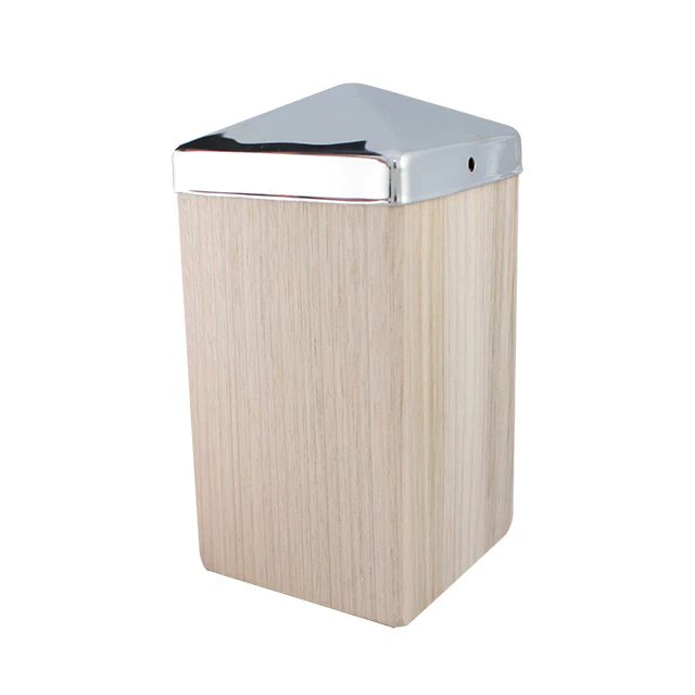 90mm Metal Post Cap - Stainless (Satin) - Image 2