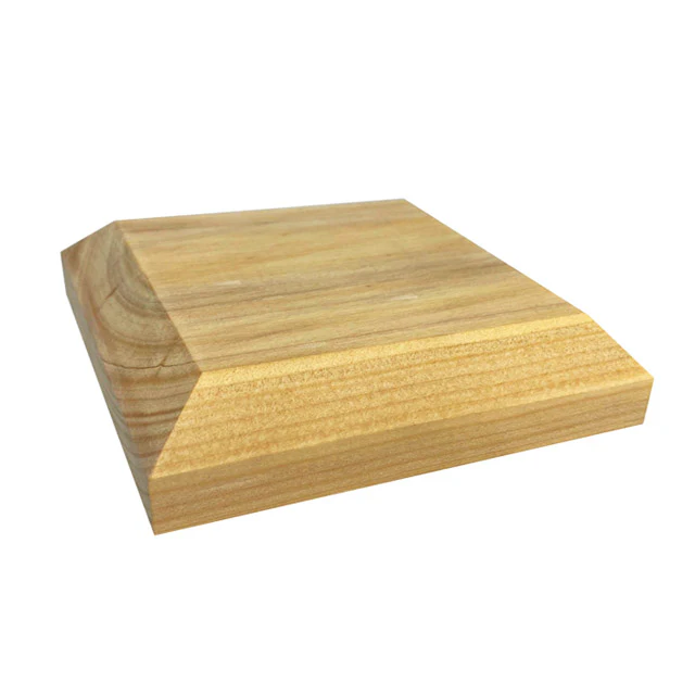 Flat Fence Post Capital for 100sq Post