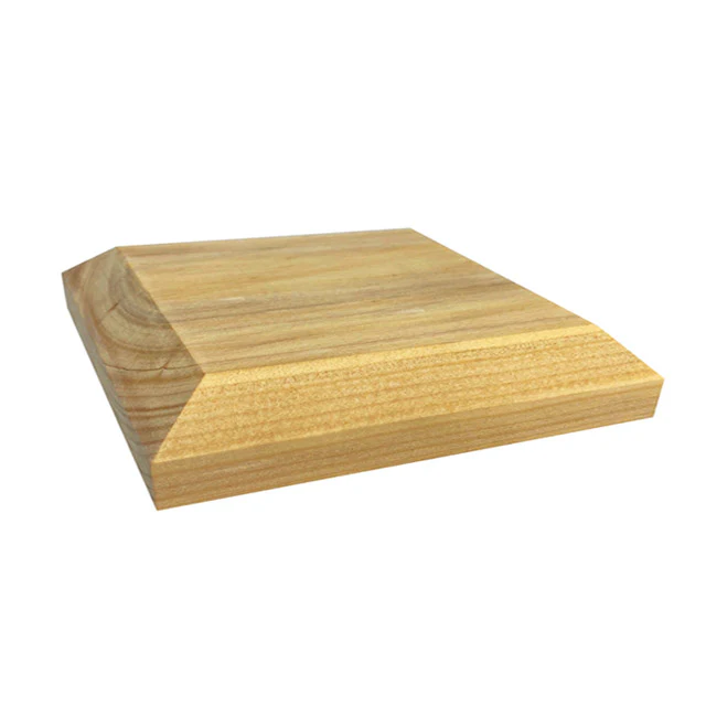 Flat Fence Post Capital for 125sq Post