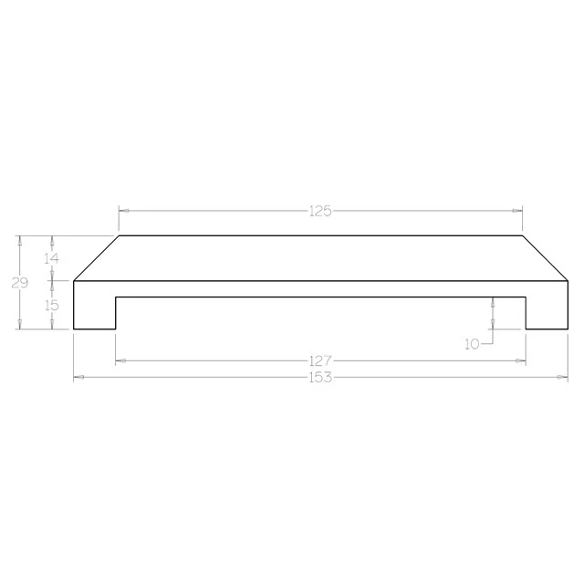 Flat Fence Post Capital for 125sq Post - Image 4