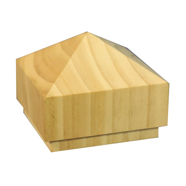 Pointed Fence Post Capital for 90sq Post