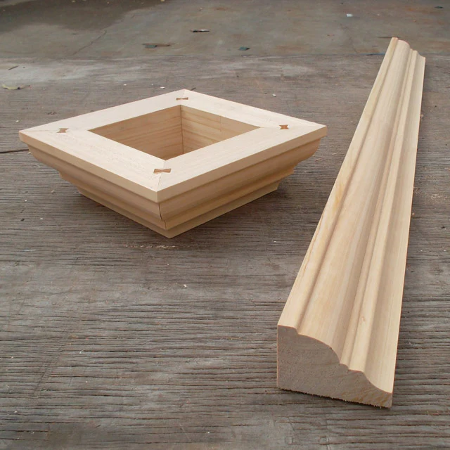 Large Post Capital Moulds for 90x90 Post - Image 2