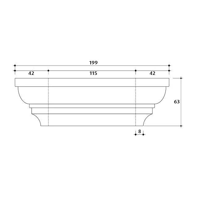 Large Post Capital Moulds for 112x112 Post - Image 4
