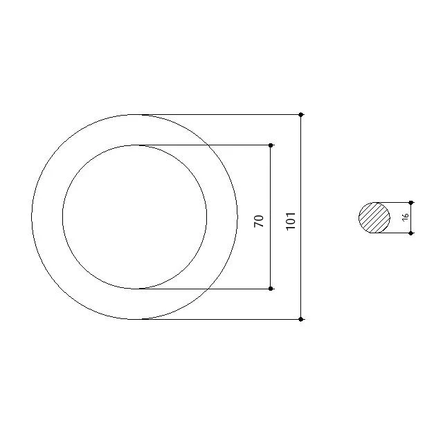 Wooden Curtain Rings 70mm Internal Diameter - Image 2