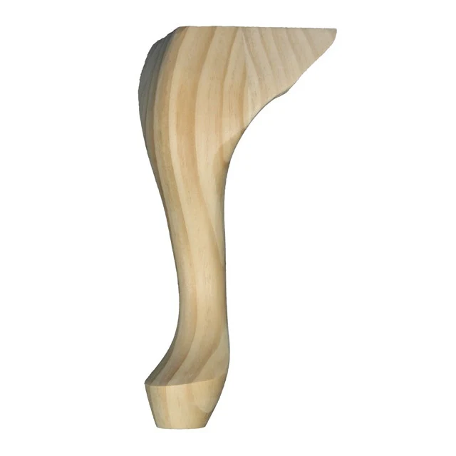 228mm Cabriole Queen Ann Legs (Pine)