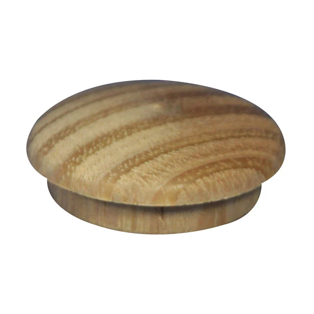 25.4mm (1 inch) Timber Cover Buttons (Vic Ash)