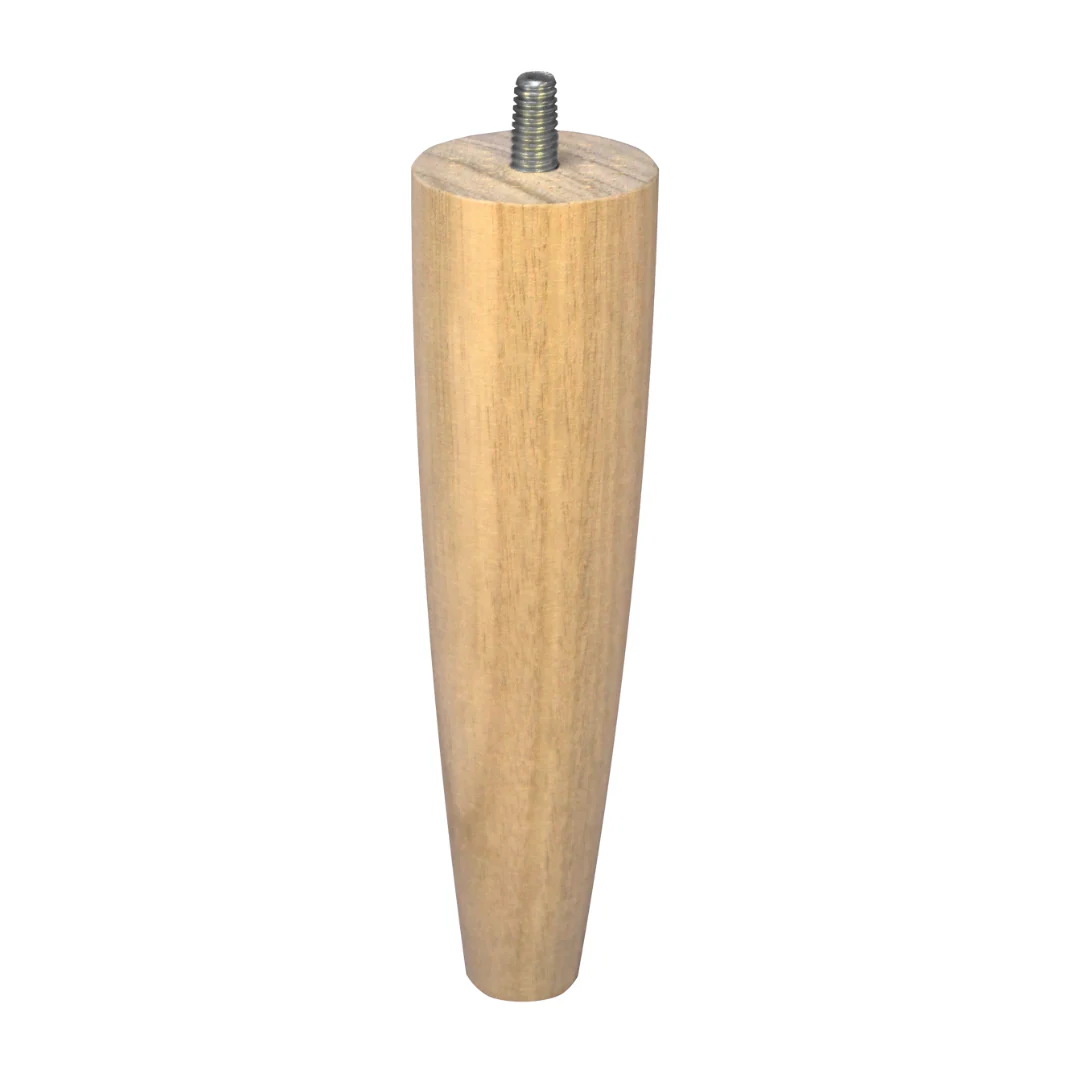 150mm Mid-Century Cone Leg (Oak)