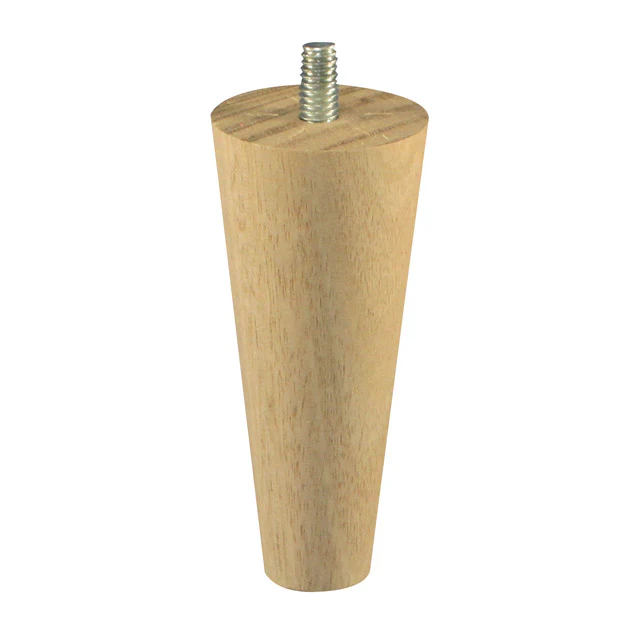100mm Slim-Line Turned Furniture Legs (Oak)