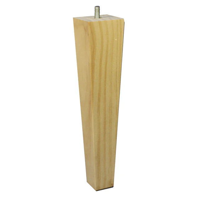 250mm Square-Line Furniture Legs (Pine)