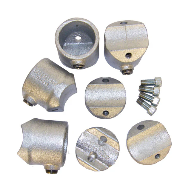 Retro-fit Fitting 4 Sockets for 48mm Galvanised Pipe - Image 3