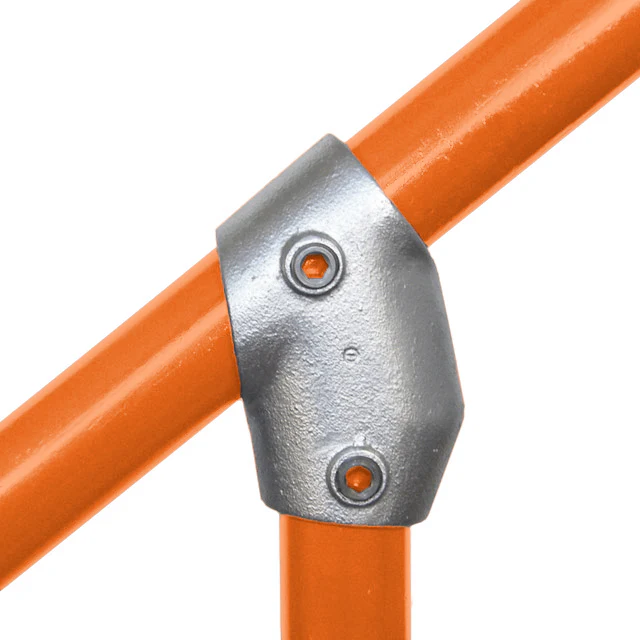 Adjustable Short top T (30-60 degrees) for 34mm Galv Pipe