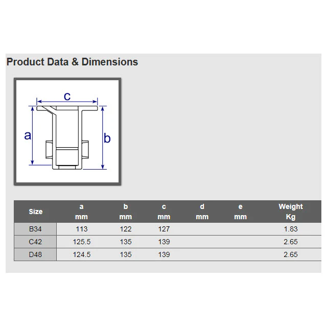 Inground Socket for 42mm Galvanised Pipe - Image 2