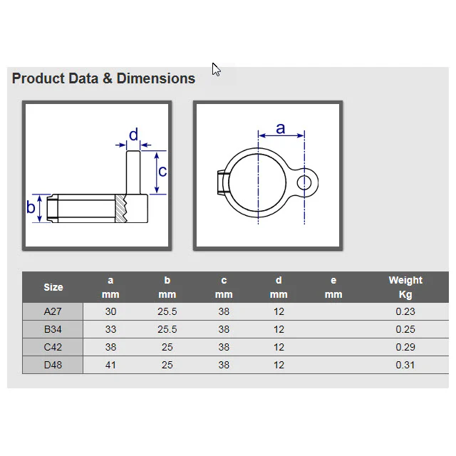Gate Hinge Pin for 48mm Galvanised Pipe - Image 2