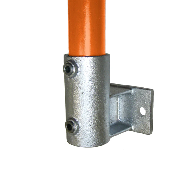 Upright Side Support (Horizontal Base) for 48mm Galv Pipe