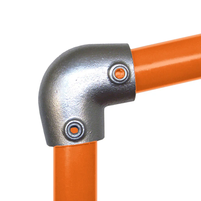 Sloping Elbow (0-11 degrees) for 48mm Galvanised Pipe