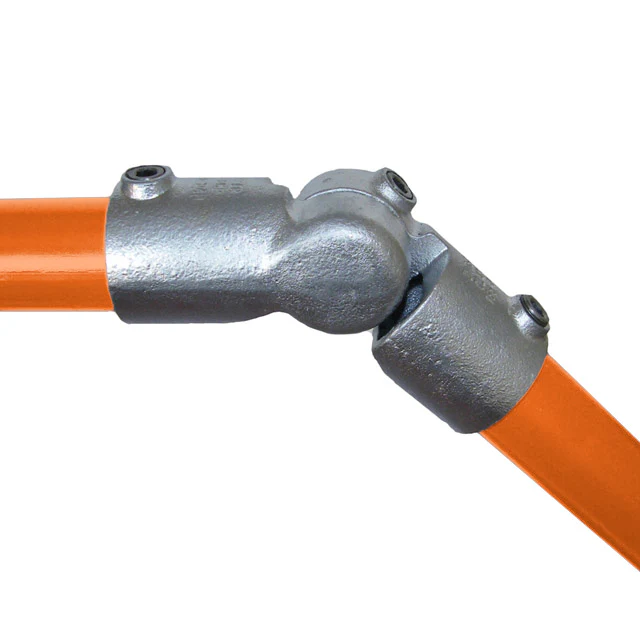 Adjustable Knuckle (0-120 degrees) for 48mm Galv Pipe