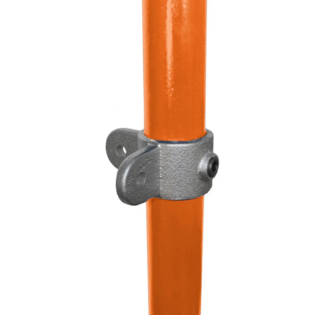 90 degree Connector for 48mm Galvanised Pipe