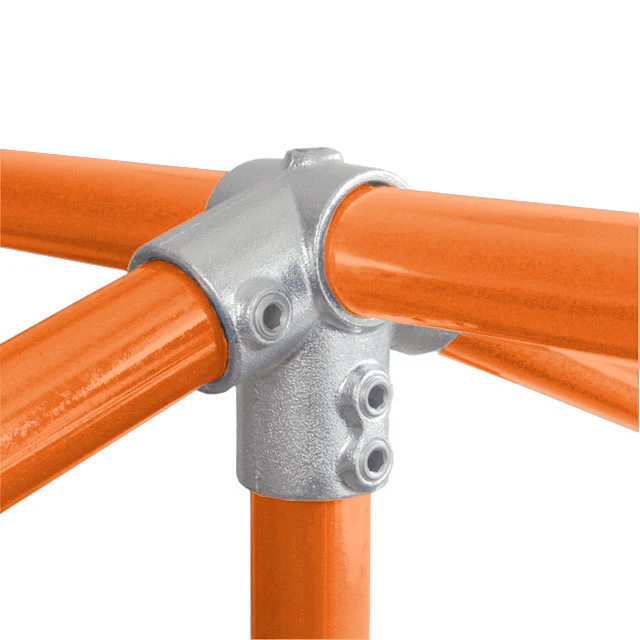 27 degree Ridge Fitting for 48mm Galvanised Pipe