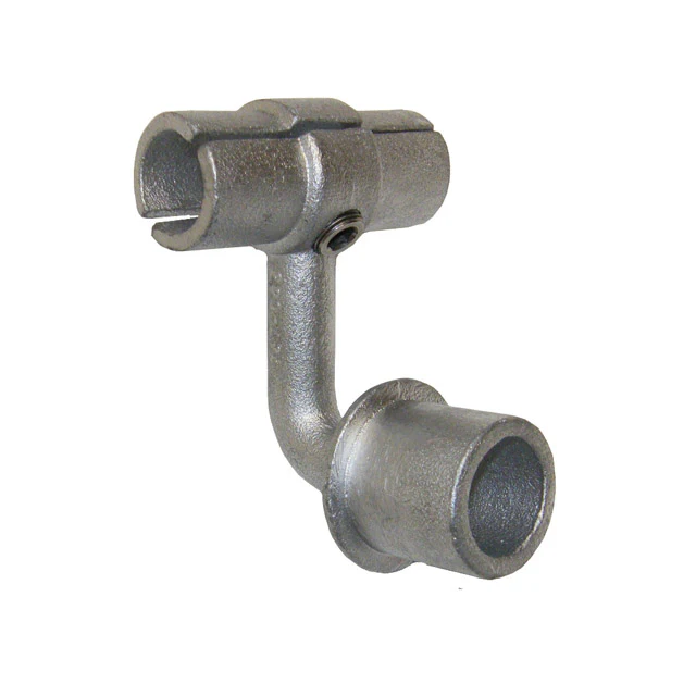 Disability Rail Joiner Post Bracket for 42mm Galv Pipe