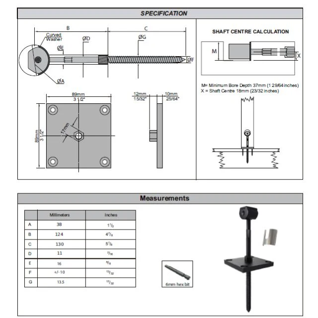 Zipbolt XT POST ANCHOR - Image 3