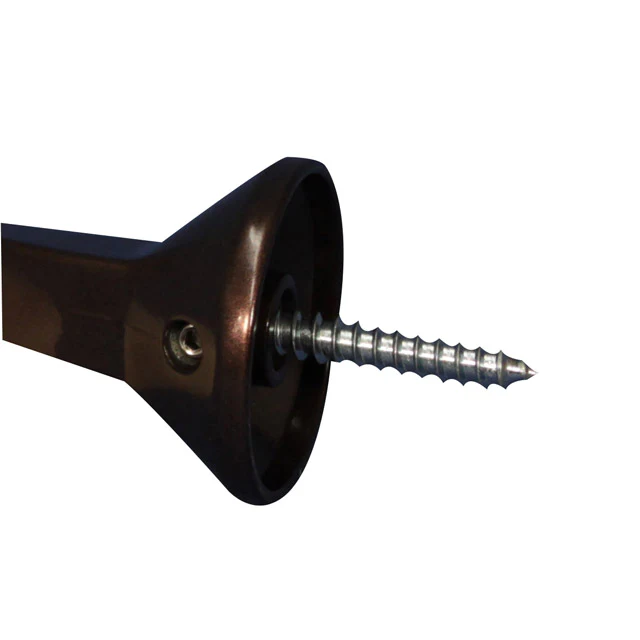 80mm Deluxe Handrail Brackets (Bronze) - Image 2