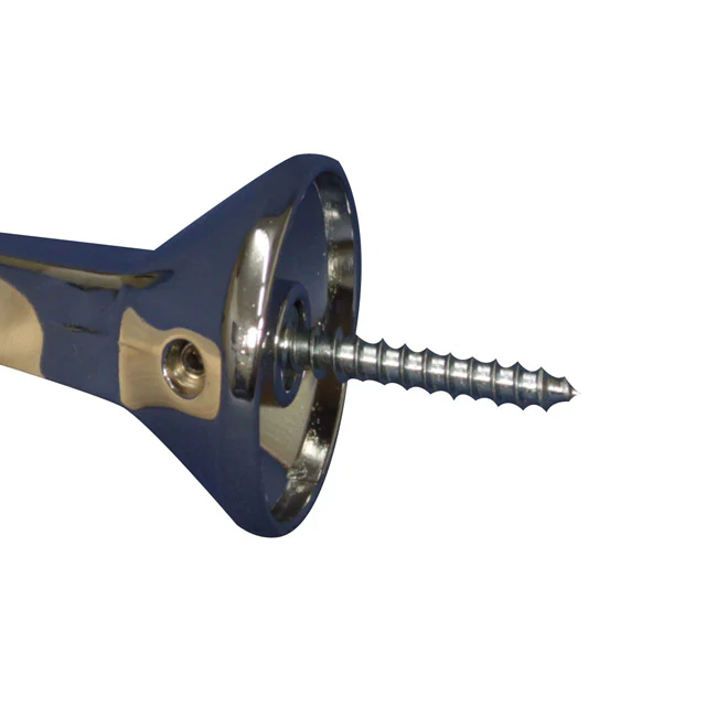 80mm Deluxe Handrail Brackets (Chrome) - Image 2