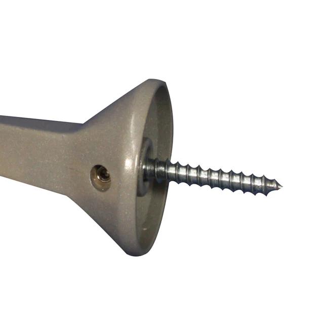 80mm Deluxe Handrail Brackets (Satin) - Image 2