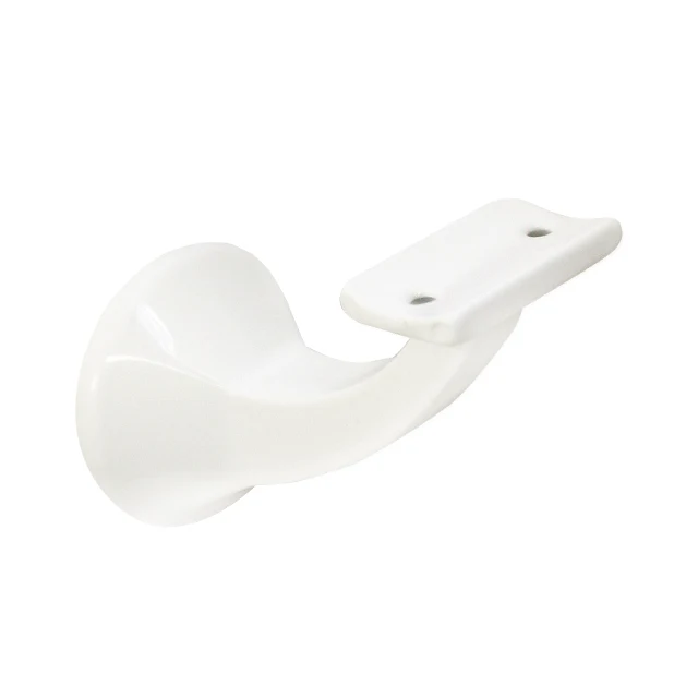 80mm Deluxe Handrail Brackets (White)