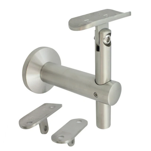 80mm Adjustable Handrail Brackets (Satin)
