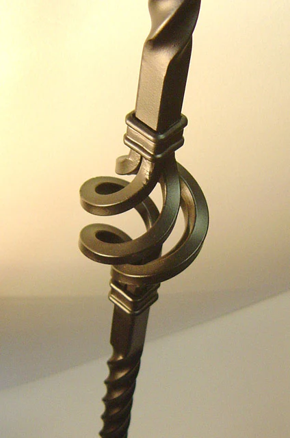 16mm square Single Cage Metal Balusters - Image 2