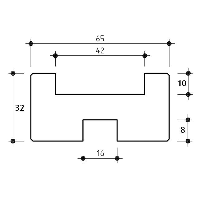 Base Rail with Rebate (American Oak) - Bulk Buy / Random Lengths - Image 5
