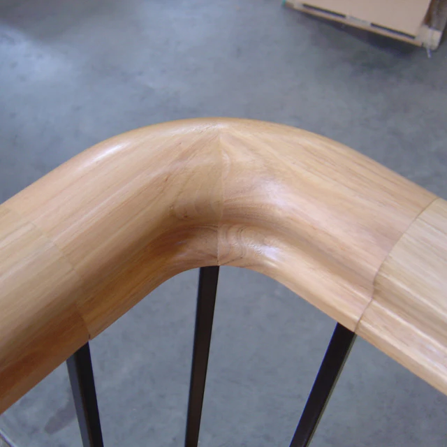 Heritage Handrail - Level 1/4 Turn (American Oak) - Image 3