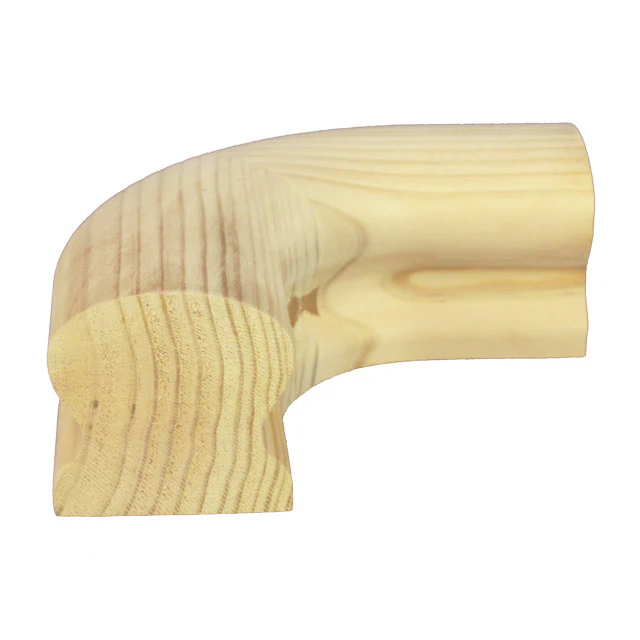 Heritage Handrail - Level 1/4 Turn (Pine)