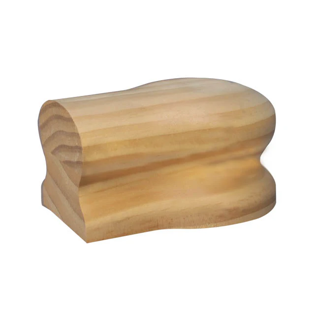 Heritage Handrail - Small Opening Post Cap (Pine)