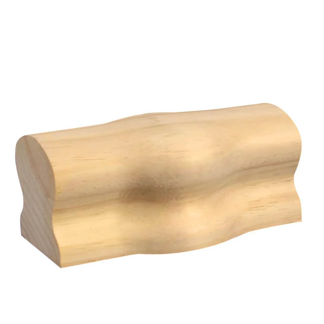 Heritage Handrail - Middle Post Cap (Pine)