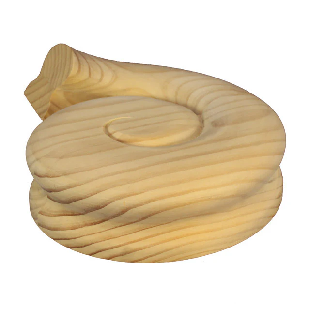 Heritage Handrail - Left Volute (Pine)