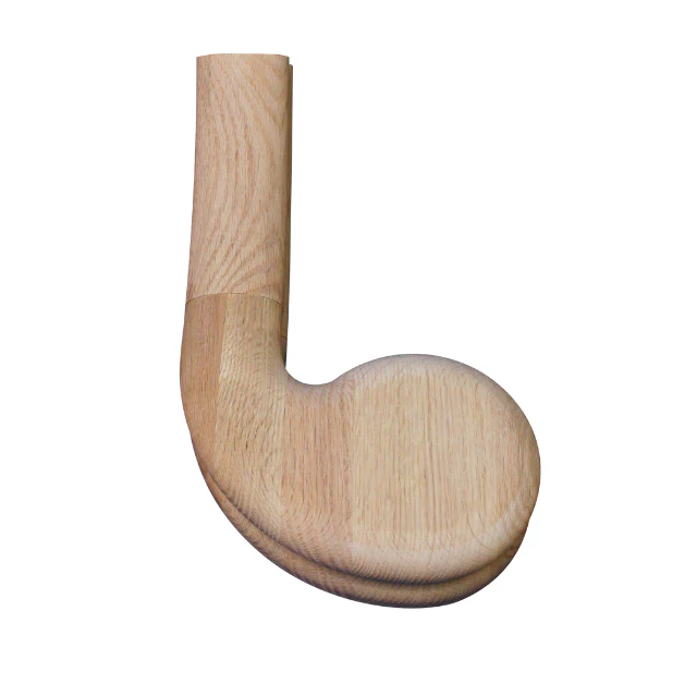 Heritage Handrail - Right Volute (Vic Ash) - Image 5