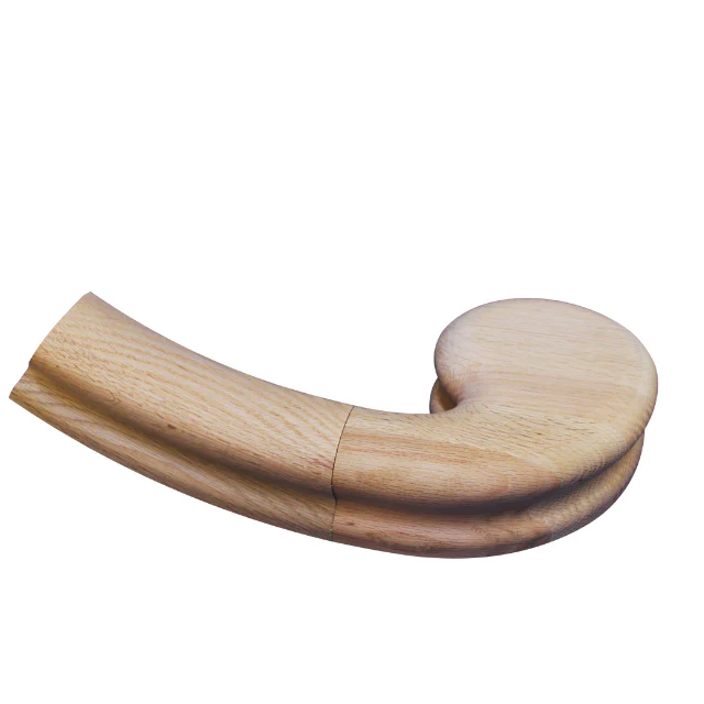 Heritage Handrail - Right Volute (Vic Ash) - Image 6