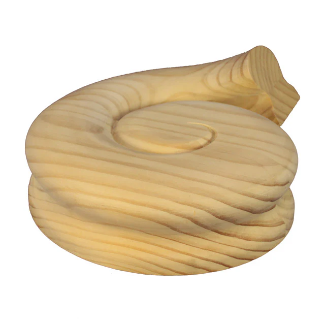 Heritage Handrail - Right Volute (Pine)