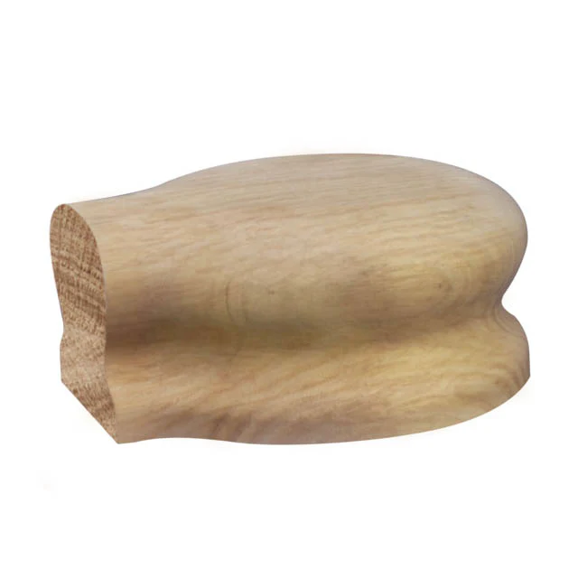 Heritage Handrail - Large Opening Post Cap (American Oak)