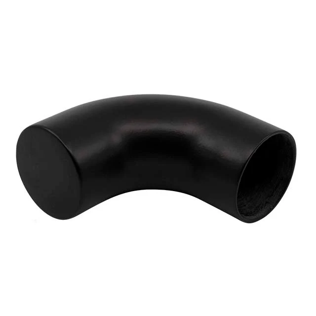 Designer Rail - 43mm diam - Terminating Bend (Black)