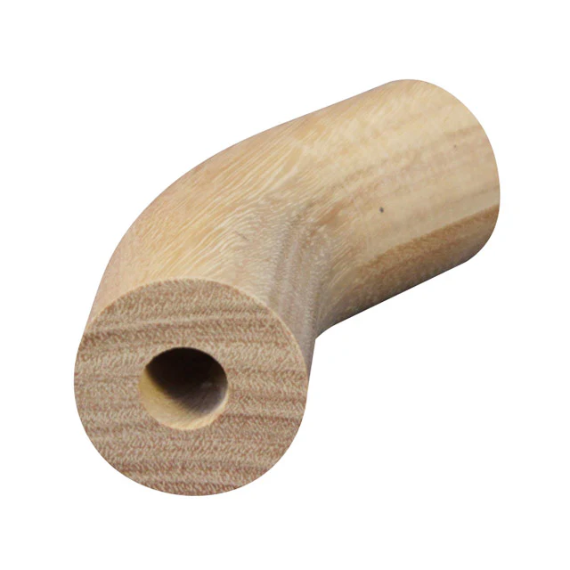 Designer Rail - 43mm diam - 37 deg Bend (Blackbutt)