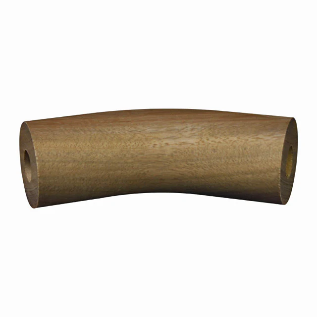 Designer Rail - 43mm diam - 37 deg Bend (Spotted Gum) - Image 2