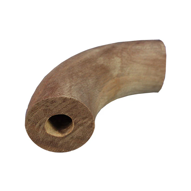 Designer Rail - 43mm diam - 90 deg Bend (Spotted Gum)