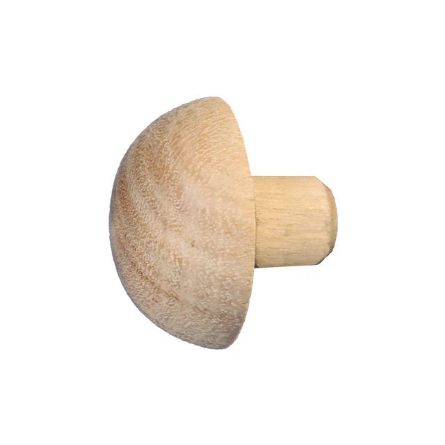 Designer Rail - 43mm diam - Domed End Cap (Blackbutt)