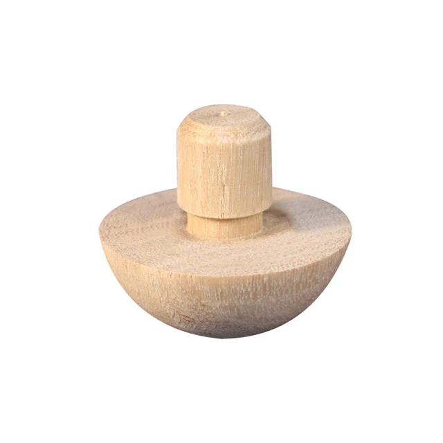 Designer Rail - 43mm diam - Domed End Cap (Blackbutt) - Image 2