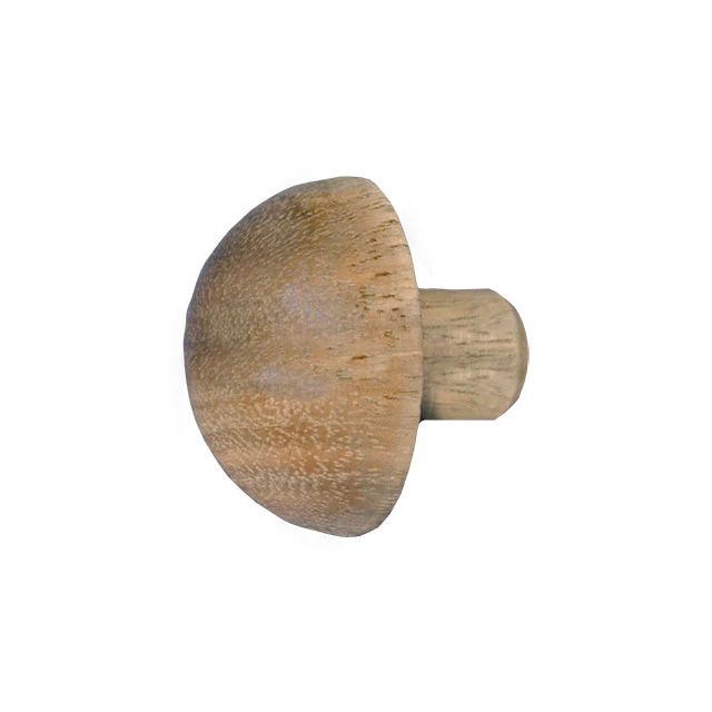 Designer Rail - 43mm diam - Domed End Cap (Spotted Gum)