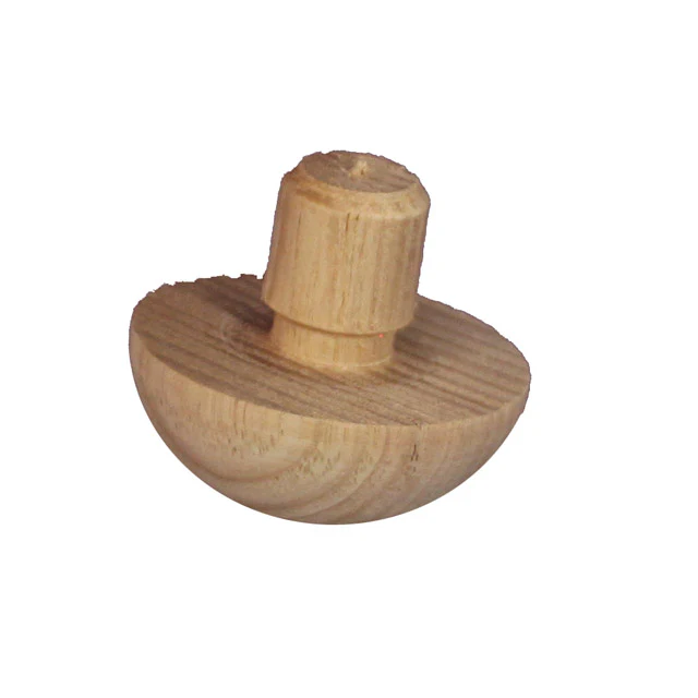 Designer Rail - 43mm diam - Domed End Cap (Vic Ash) - Image 2